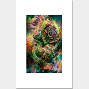 Surreal Flowers Posters and Art